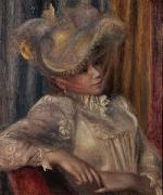 Pierre-Auguste Renoir Woman with a Hat France oil painting artist